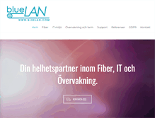 Tablet Screenshot of bluelan.com